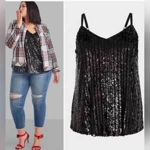 Torrid Sophie Sequin Top